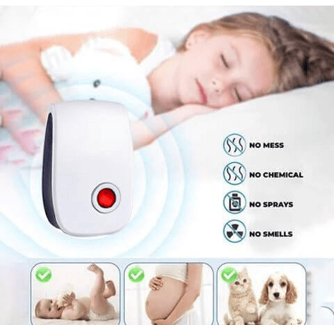 Ultrasonic Pest Repeller 🎊🔥BUY 1 GET 1 FREE TODAY🔥