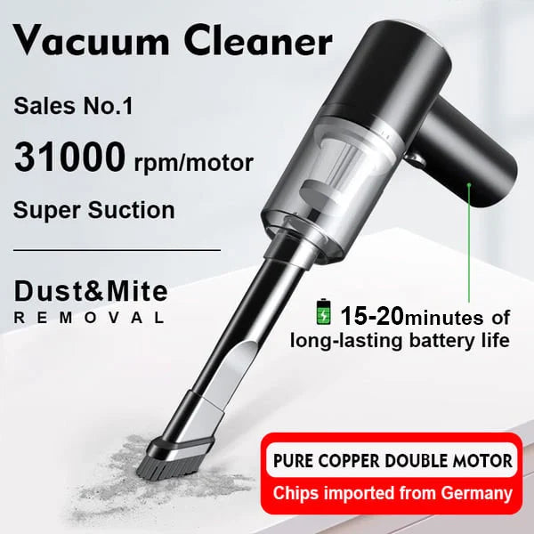 Rechargeable 2 in 1 Wireless Vacuum Cleaner